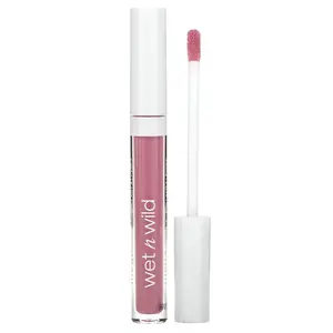 wet n wild MegaSlicks, Lip Gloss, 1114508 Lowkey Pink, 0.07 fl oz (2.2 ml)