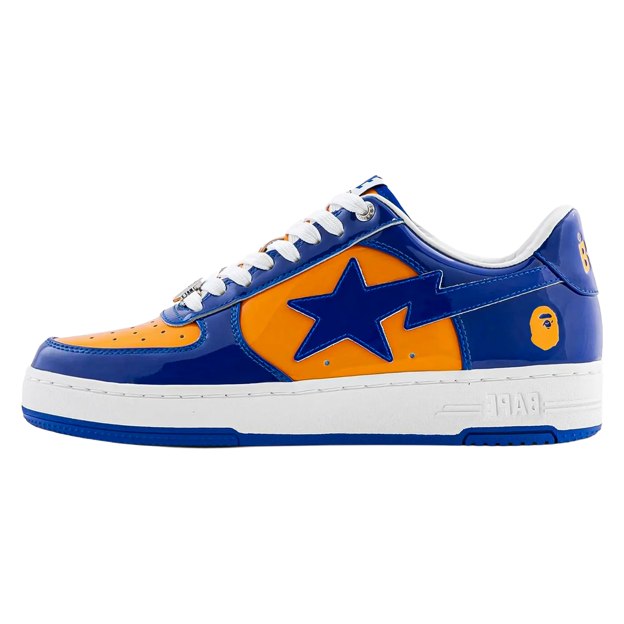 Bape Sta #4 "Blue / Orange" 001FWL801304 BLU
