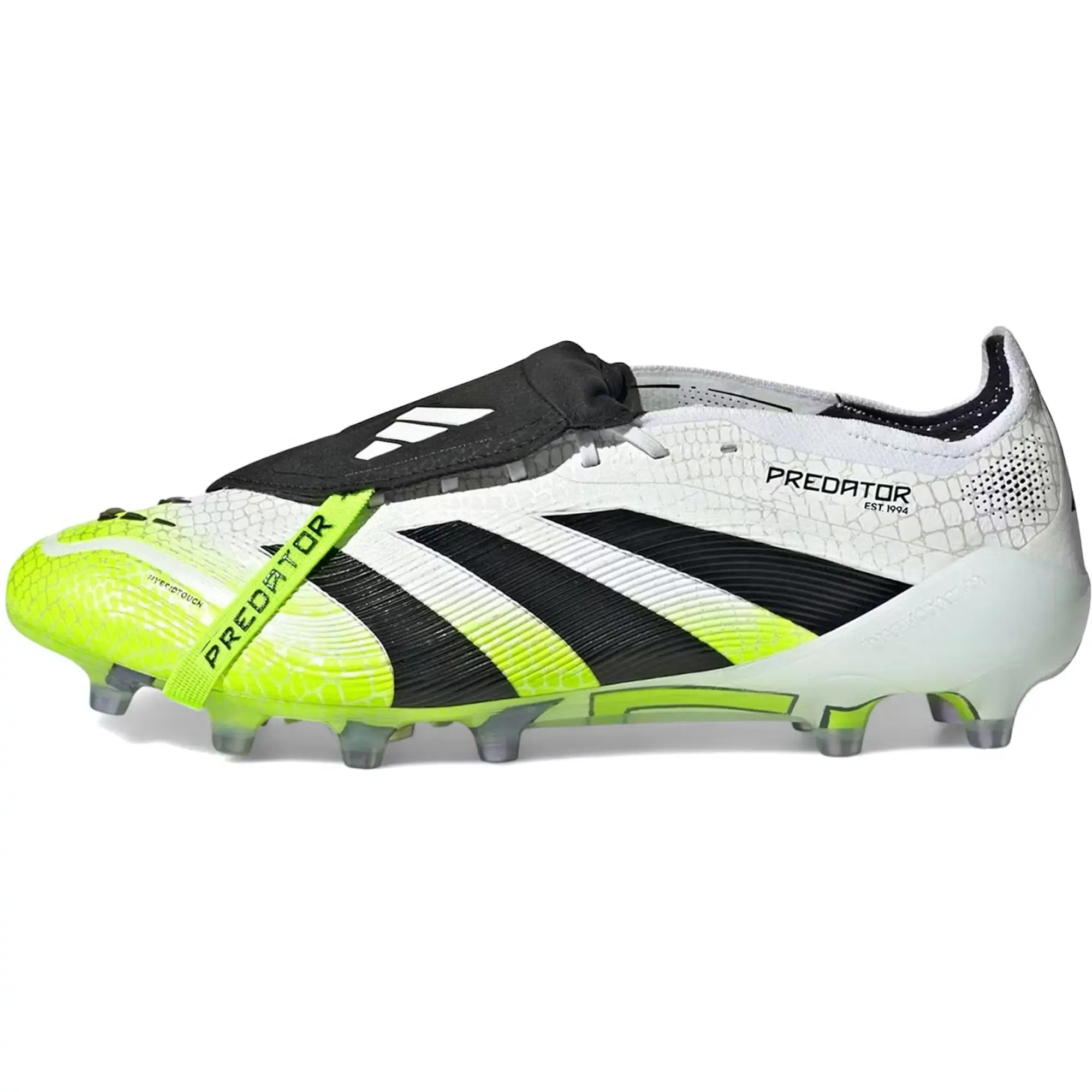 Adidas Predator Elite Foldover Tongue FG 'Radiant Blaze Pack' Men's Firm Ground Football Boots, Lightweight Responsive, Mesh-Built, Breathable, Supportive, Foldover Tongue for Snug Fit, Matches, Training/Matches, Male, Football Fashion, Soccer