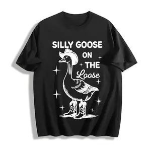 Silly Goose On The Loose Shirt, Funny Comfort Colors TShirt