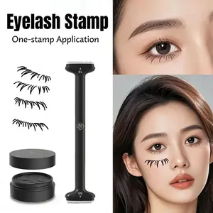 2-In-1 Dual-Ended Lower Lash Stamp for Beginners, Quick-Dry Waterproof, Long-Lasting, Easy to use