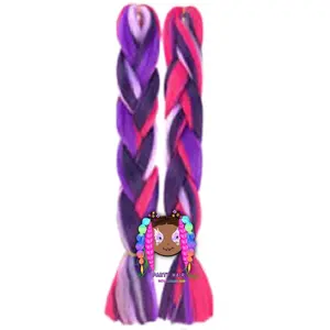 Candy Jumbo Braid Hair - Party Hair by NCK 24 inch 100g