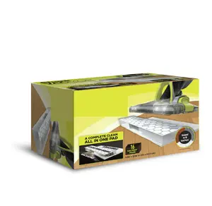 Disposable Hard Floor Vacuum and Mop Pad Refills 16 CT, VMP16