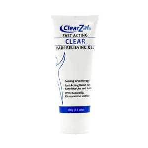 Clearzal Soothing Cooling Gel 100g, Relieving Body Gel, Cooling with Menthol and Frankincense, Helps Relieve Muscle Tension , Relax your waist, legs, knees, shoulders and neck to relieve fatigue, Sports Soothing Cooling Gel Body Care Lotions Repair gel