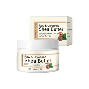Raw Unrefined Shea Butter Retinol Anti-Wrinkle Repair Vitamin E Nourishing Moisturizing Cream