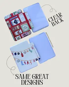 KINDLE CASE WITH CLEAR BACK & HAND STRAP KINDLE CASE WITH CLEAR BACK & HAND STRAP