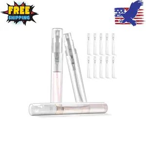 Mini Perfume Sample Bottles, 10 Pack 5 ml Plastic Small Perfume Spray Bottle