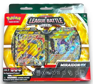 Pokemon TCG: League Battle Deck - Miraidon and Regieleki - New Sealed - Qty 1