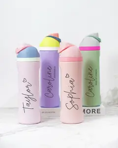 Personalized Water Bottle, Insulated Tumbler, Stainless Steel bottles, Bridesmaid Tumblers, Travel Gift, Custom Name Engraved