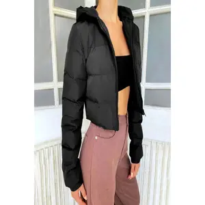 Street Class Cropped Puffer Coat
