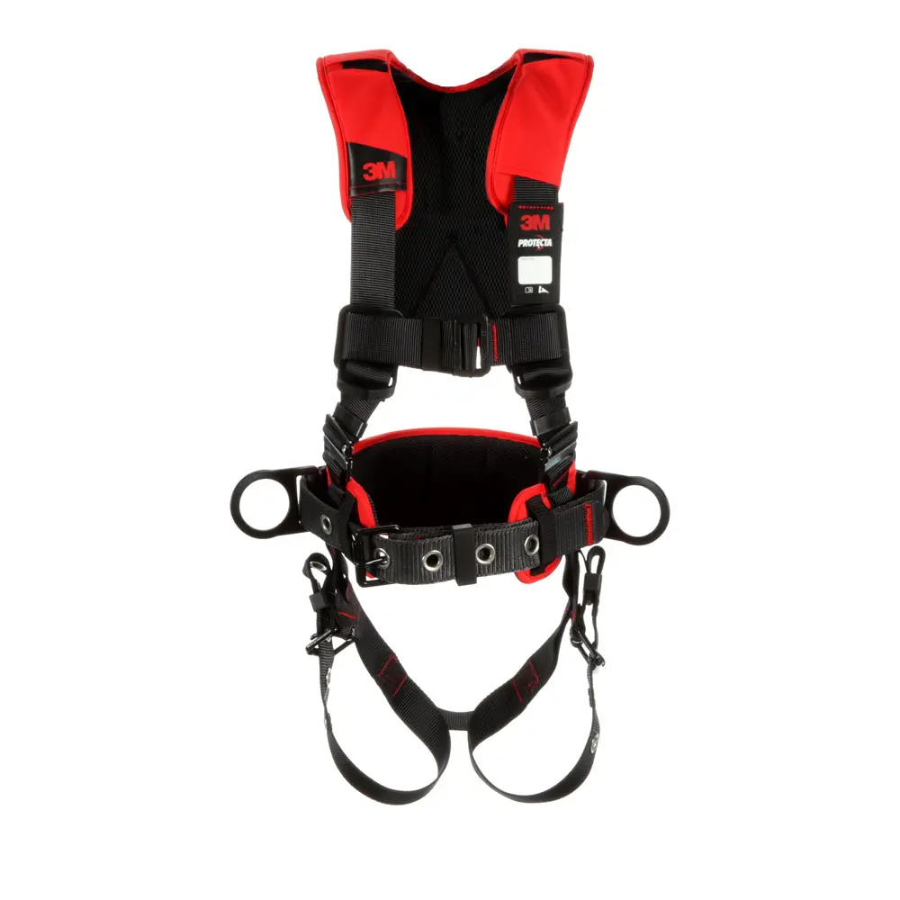 DBI Sala Protecta Construction-Style Positioning Harness (098-1161207) - Black, Medium & Large Harnesses, Harness Harnesses