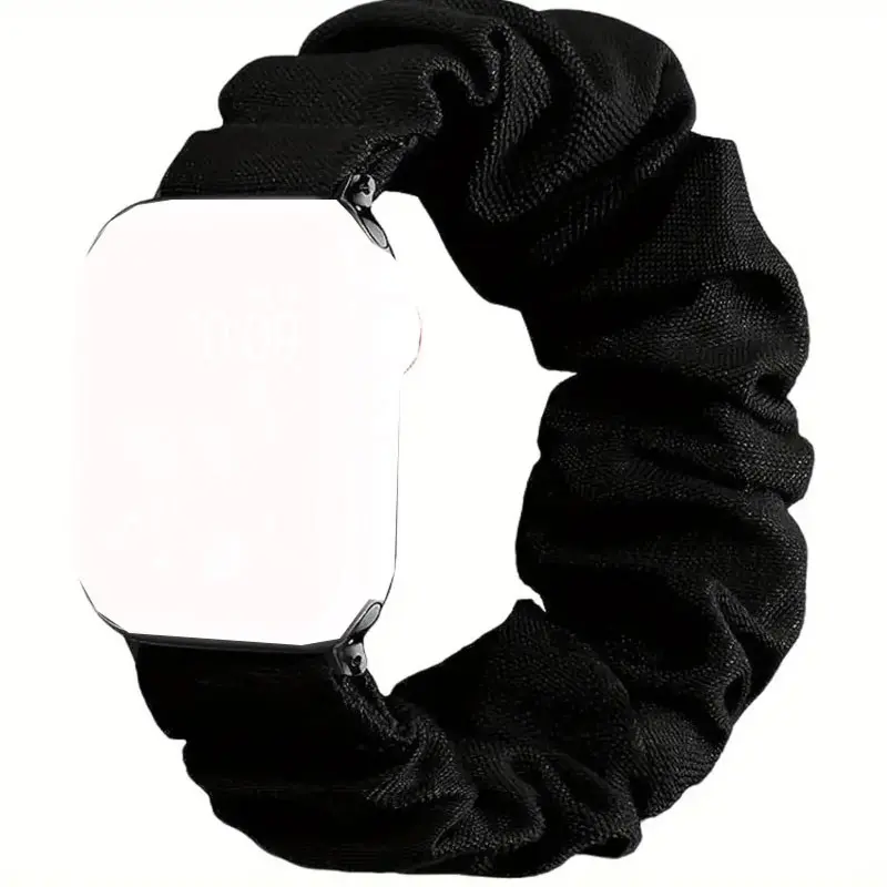 Cute Printed Elastic Single Loop Watch Band for Women, Smart Watch Strap, Fits 38-45mm Iwatch Series 8/7/6/5/4/3/2/1 Se, Stylish & Comfortable Design, Smartwatch Accessories, Smartwatch Strap