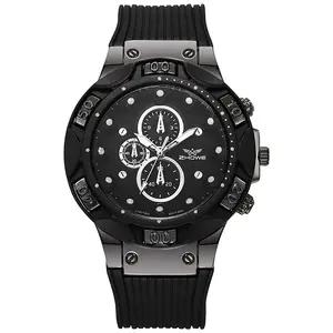 Quartz wristwatch, outdoor sports watch, casual leather strap men's watch, male watch
