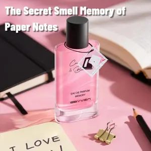 Secret Memory Perfume Stick 50ML, Natural Long-Lasting Fragrance, Floral Scented Luxury Gift for Students, Unique High-End Present, Floral Eau Perfume