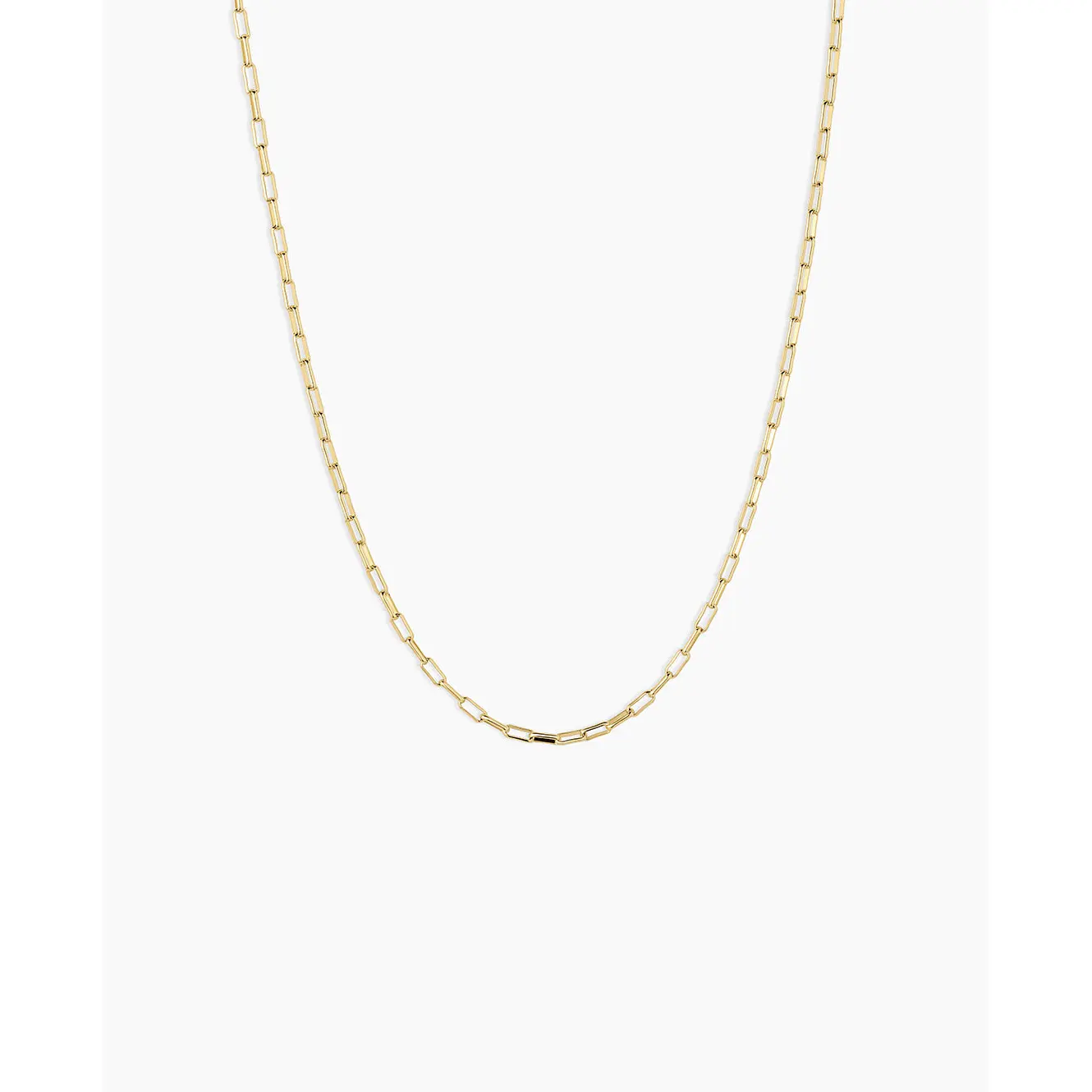 gorjana – Parker Delicate Necklace – 18K Gold-Plated Chain Necklace – Dainty & Versatile Jewelry