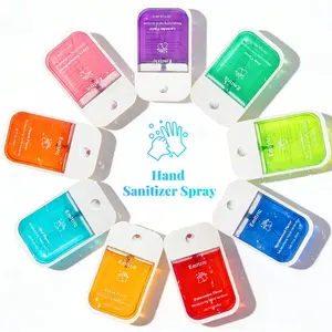 Hygienic and moisturizing hand sanitizer, portable 1.52 Fl Oz 45ml