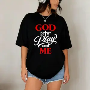 God will not despise me - printed short-sleeved T-shirt, Christian faith quotes, striking religious font, inspirational gift, encouraging faith quotes.