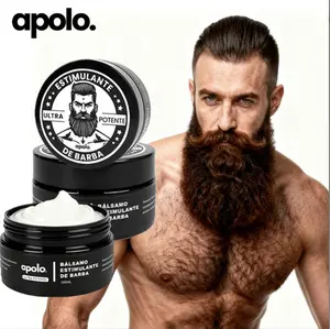 Apolo Ultra Potente Minoxidil Beard Growth Cream for Men's Thickening Formula Super Strong Stimulant Targets Severe Alopecia Fast Follicle Activation & Sparse Area Repair - Haircare, Hair Care