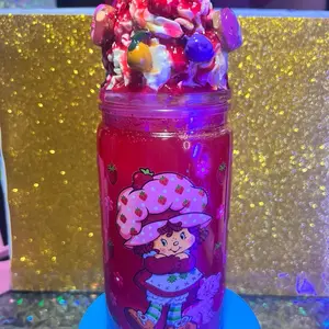 16oz tumbler plastic snowglobe