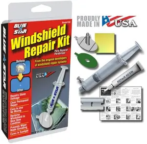 Blue Star Windshield Repair Kit Blue Star Windshield Repair Kit