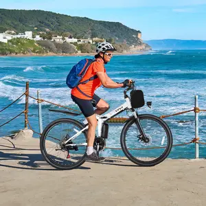 Vivi Electric Bike for Adults 750W Peak Folding Electric Mountain Bike 26'' Voyage Ebike 22MPH Adult Electric Bicycles with Removable Battery, LCD Display, Dual Shock Absorber