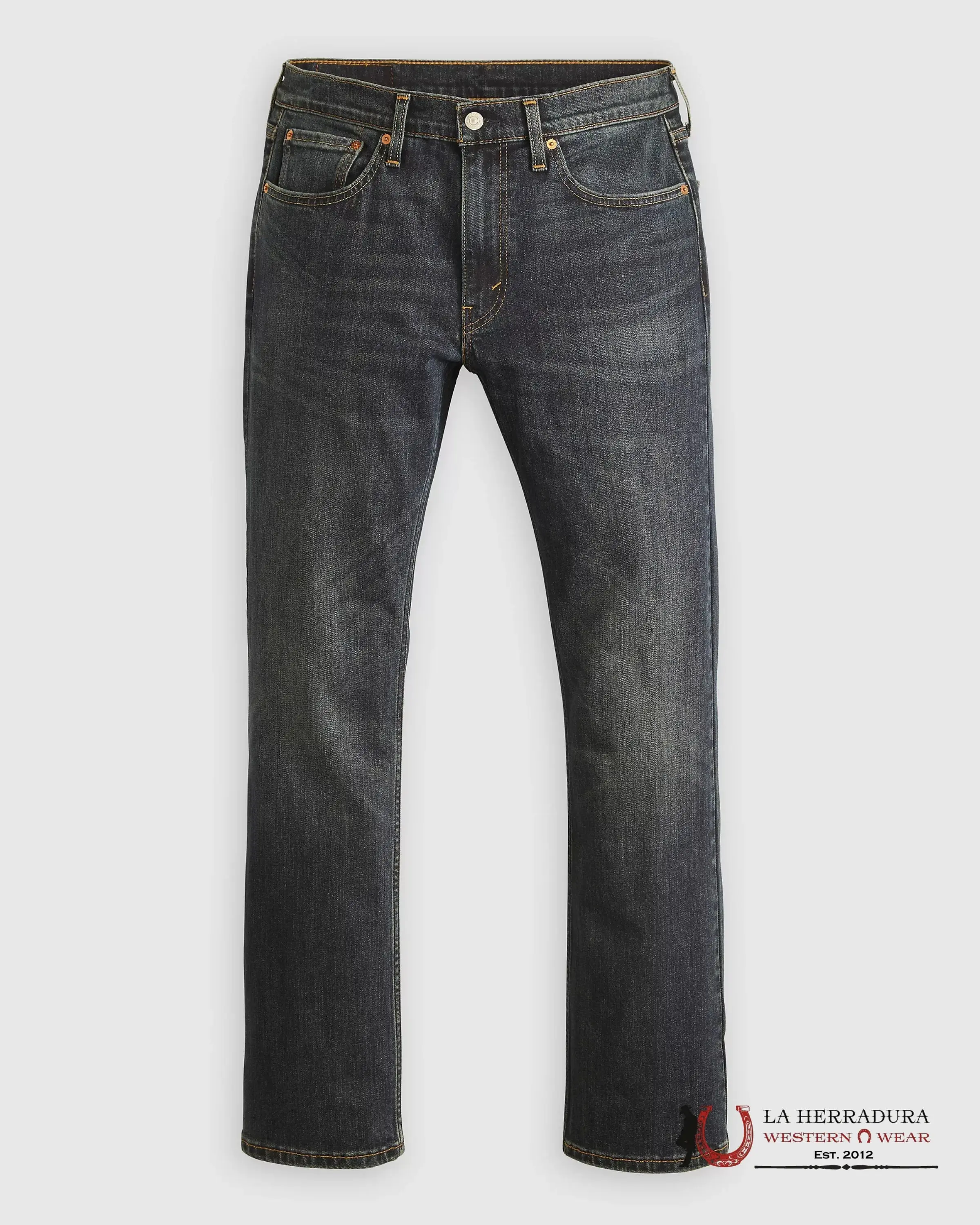 LEVI’S MENS 527 SLIM BOOTCUT STRETCH JEANS - 055270734