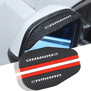 Chevrolet Camaro Car Rearview Mirror Rain Shield, Automotive Accessories, Waterproof Eyebrow Cover, Durable and Stylish Design