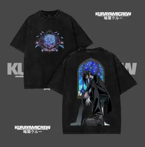 Ado World Tour T-Shirt, Oversized Washed Tee Inspired by Hibana Flame