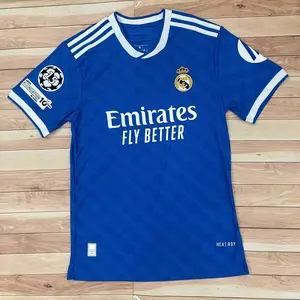 Real Madrid Away Jersey 2025/26 Blue Player Version – High Performance Soccer Shirt Fan Edition