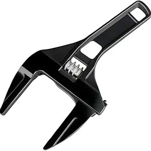 1pcs Adjustable Wrench, 6-68mm Aluminum Alloy Pipe Wrench, Small Space Repair Tool, Kitchen Bathroom Plumbing Nuts Bolts Large Opening Wrench