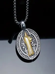 Minimalist Cross Pendant Necklace | Stainless Steel Waterproof Jewelry