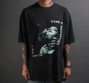 [Sale Up To 30%] Vtg 1994 Type O Negative No.1 T-Shirt Basic Unisex Cotton - Design & Printed in the USA Casual Classic