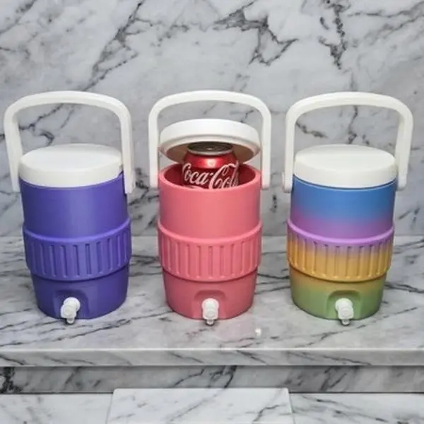 12oz Can Koozie/Cooler with Straw Hole- Ideal for Beverages