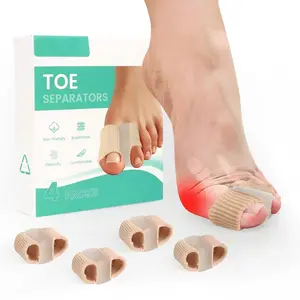 Bunion Corrector for Women, Silicone Toe Separators for Big Toe Alignment, Bunion Spacers for Overlapping Toes, Hammer Toe Straightener for Foot Pain Relief