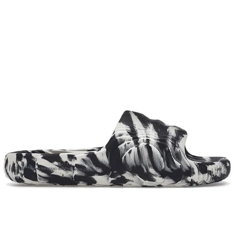 adidas Unisex Adilette 22 Slides Carbon Aluminum, from StockX