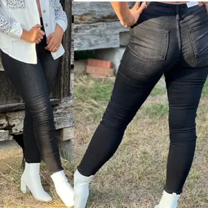 Judy Blue, Black Faded, High Waist, Skinny Jeans