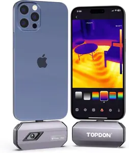 TOPDON TC002C Thermal Camera for iPhone 15 Series & iPads with Type-C Port 256x192 IR High Resolution Thermal Imager Infrared Test Report -4°F to 1022°F Temp Range Upgraded Version of TC002 Cellphone Smartphone