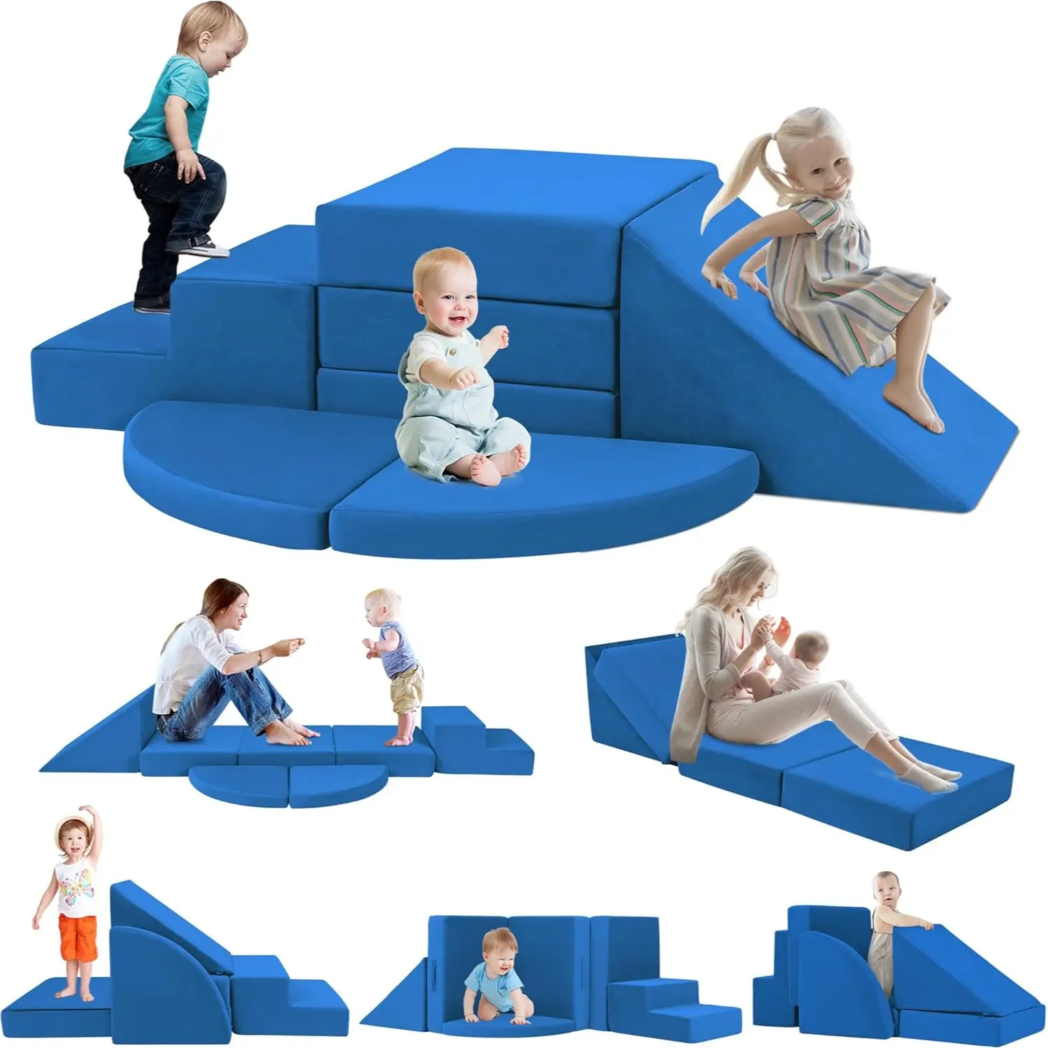 5-piece navy climbing set