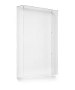 24" x 36" x 3" Backless Modern UV-Grade Acrylic Shadowboxes