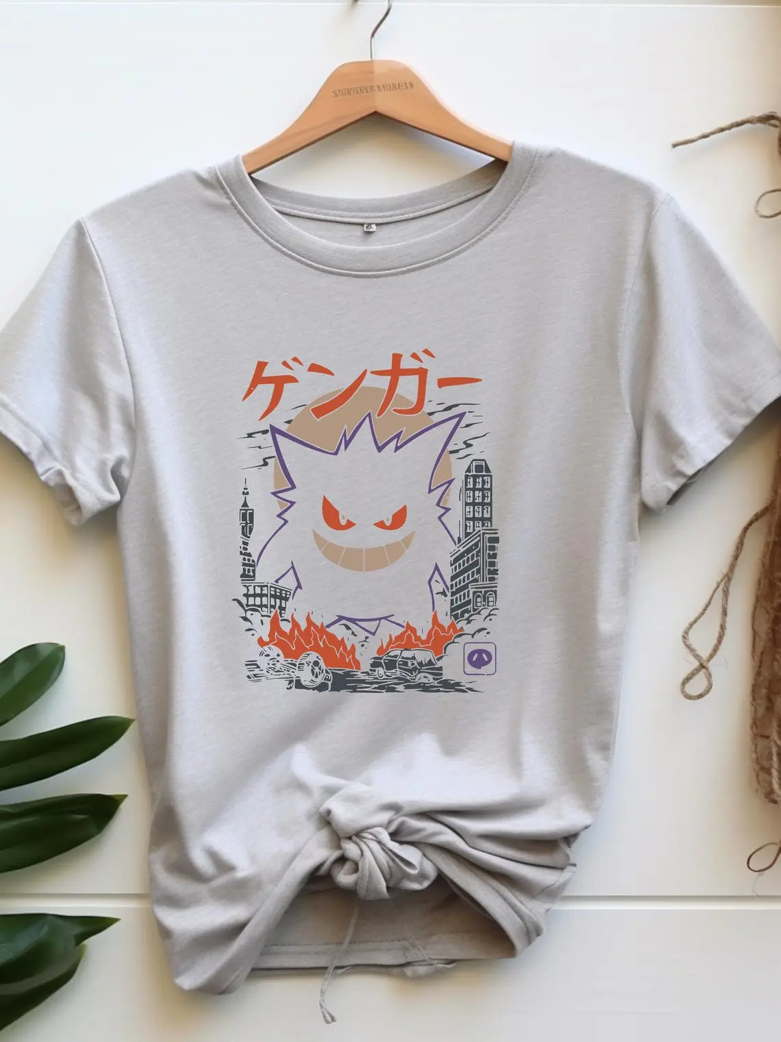 Gengar Japan Pokemon Graphic T-Shirt | Basic Unisex Shirt | Artistic Streetwear Sweatshirt | Gift for him
