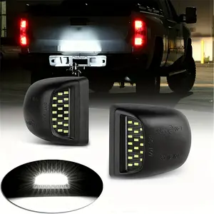 2PCS LED License Plate Light, Led car lights, Fit Chevy Tahoe/GMC Sierra/Yukon XL, High-Bright No Dead Angles, FCC Certified Guaranteed, Premium Material Weather-Resistant, 12V Energy-Saving & Plug-and-Play