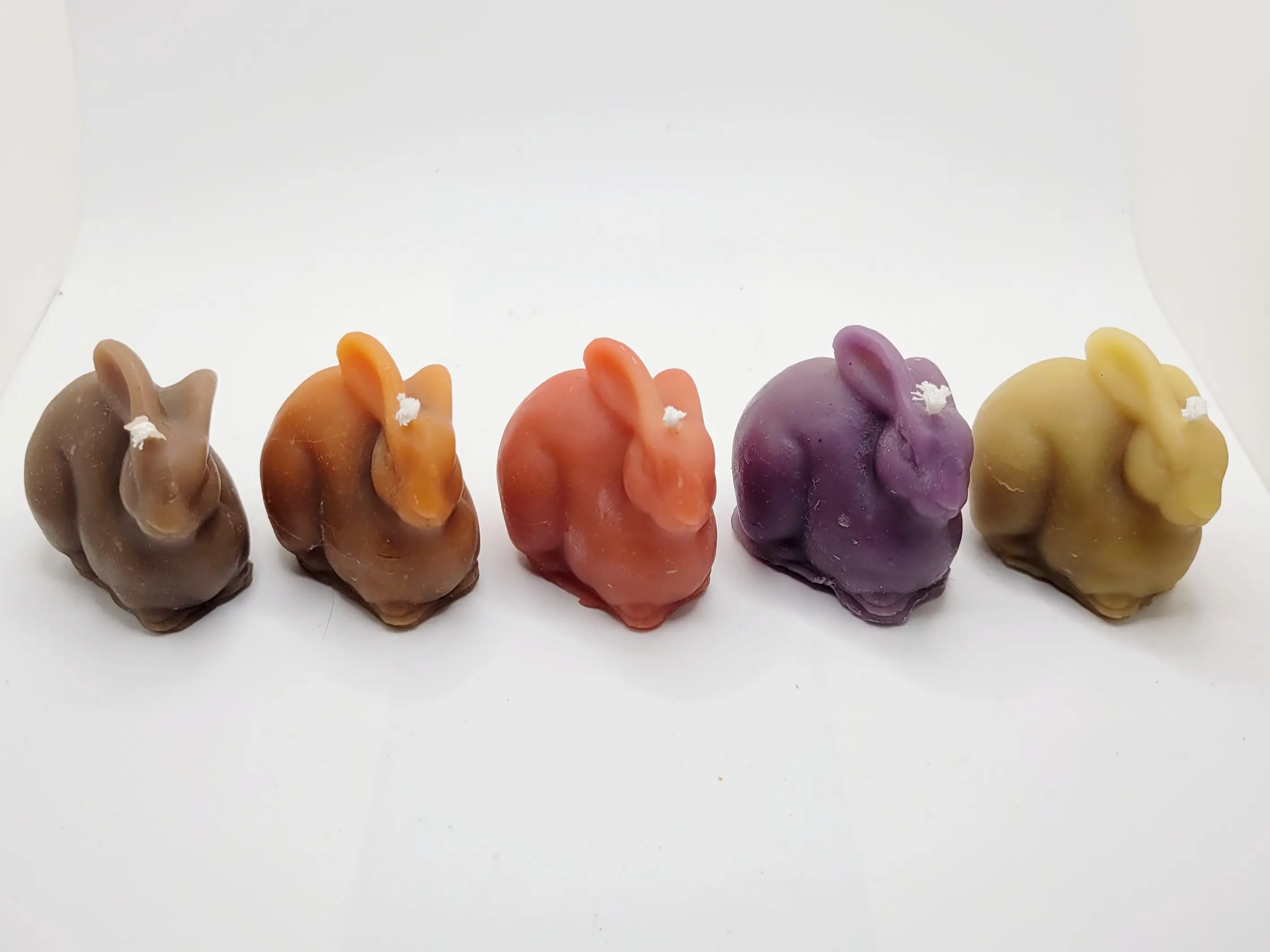 Lop Eared Rabbit Beeswax Candles - Natural, Non-Toxic, ecofriendly, sustainable, vegan, Bright Natural Light, Home Decor, Decoration, Celebrations, Wedding Favors, Party Favors, Bunny Candle