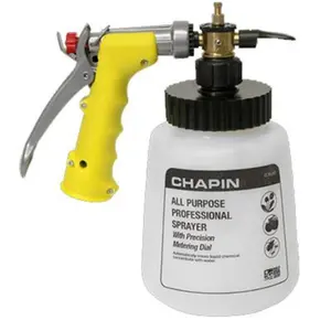 Chapin G362d Deluxe Pro AP Hose End Sprayer with Metering Dial, Anti-Siphon, Brass Parts, Outdoor Use, Fits Standard Hoses