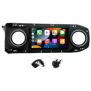 9" Car Stereo for Toyota Tacoma 2016–2021 – with Wireless CarPlay & Android Auto, 2+32GB, AHD Backup Camera, GPS, Bluetooth, Microphone