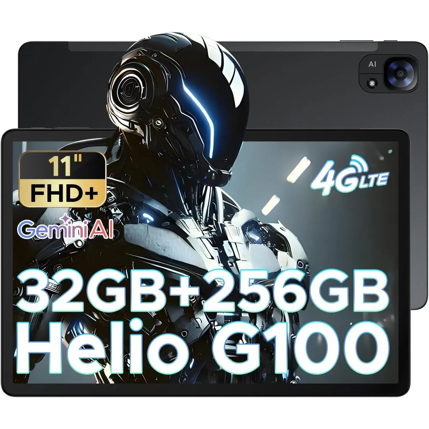 DOOGEE Tab E3 11" Tablet, Android 15, Helio G100 Octa-Core, 32GB+256GB/2TB, 90Hz FHD+, 8000mAh, 4G SIM, 5G WiFi, GPS