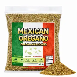 5oz Dried Mexican Oregano – Whole Aromatic Leaves – Greek Cut - Perfect for Pozole, Stews, Salsas, Meats & Enchiladas – Resealable Bag for Freshness – Authentic Mexican Touch to Your Dishes (5oz (141g))