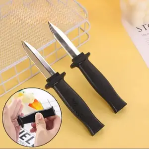Magic Retractable Knife Set for Halloween Pranks and Party Games, Safe Plastic Dagger Props with No Sharp Edges