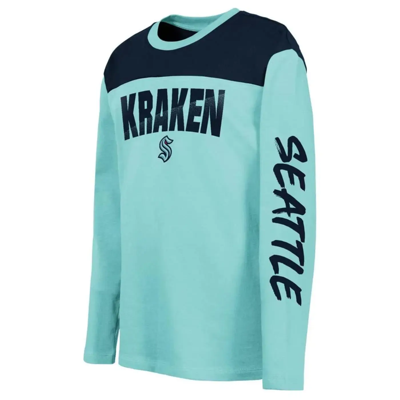 Seattle Kraken Youth Unbeaten Run Long Sleeve Shirt