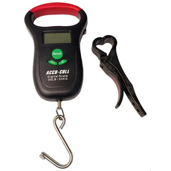 Accu-Cull Digital Scale with Digital Display, Mini Grip Tool for kg Weight Measurement