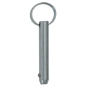 212 MAIN Quick-Release Stainless Steel Detent Pin, Double HH 85619 Model, 0.31 x 3 in. Ring Detent Pin for Sailing Water Sports